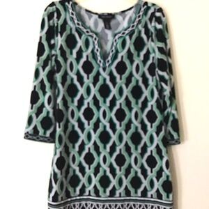White House Black Market Tunic Top Dress